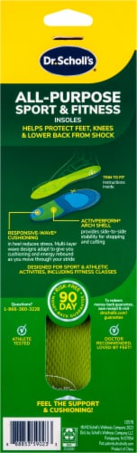 Dr. Scholl's® Athletic Series Sport Advanced Women's Insoles Perspective: back