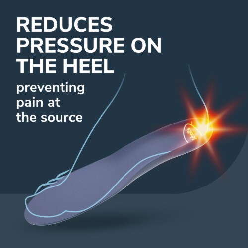 Dr. Scholl's® Pain Relief Plantar Fasciitis Men's Insoles Perspective: back
