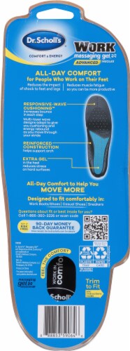 Dr. Scholl's® Women's Work Massaging Gel Advanced Insoles Perspective: back