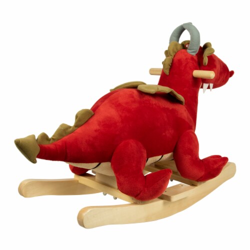 Make-Believe Dragon Ride Rocker Perspective: back