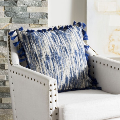 Safavieh Marni Pillow - Blue Perspective: back