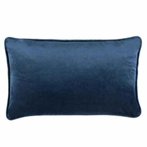 Safavieh Talin Elephant Pillow - Dark Blue Perspective: back