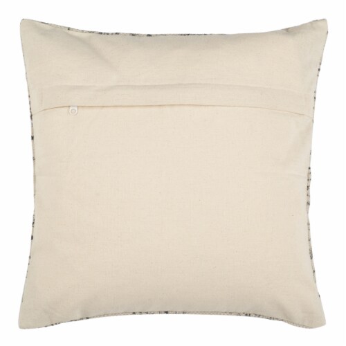 Safavieh Veli Pillow - Black/Cream Perspective: back