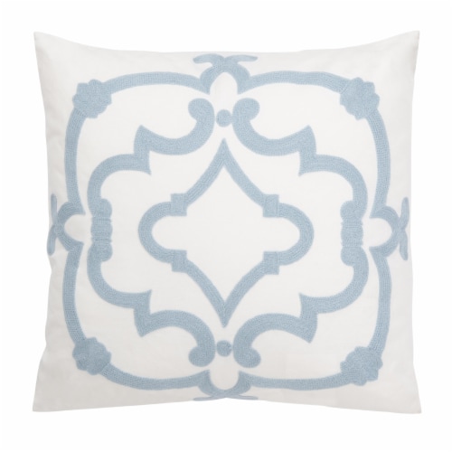 Safavieh Daciana Pillow - White Perspective: back