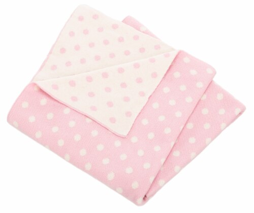 Safavieh Dottie Baby Throw - Pink Perspective: back