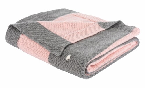 Safavieh Bubble Baby Throw - Grey Perspective: back