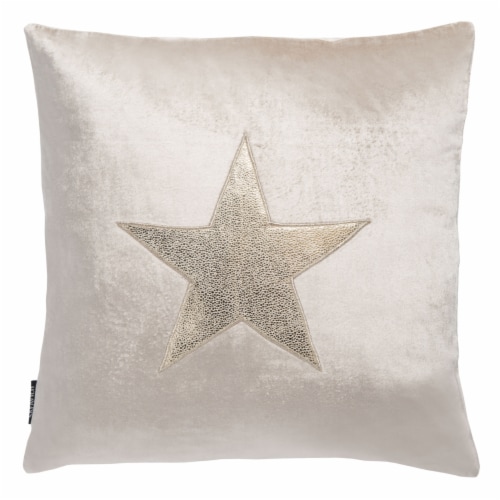 Safavieh Henely Pillow - Beige/Gold Perspective: back
