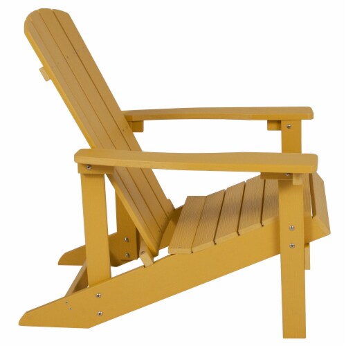 Yellow resin sales adirondack chairs