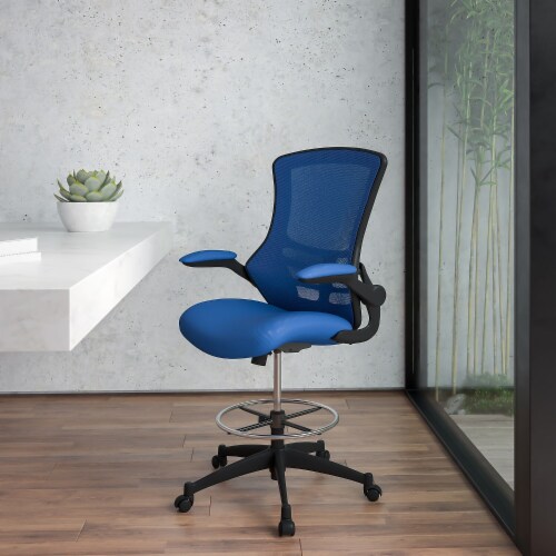 Flash furniture ergonomic discount drafting chair