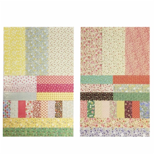 Wrapables Decorative Sticker Set for Stationery in Various Shapes Perspective: back
