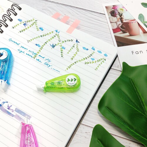 Wrapables Novelty Sticker Machine Pens  for Home Office School, Animals and Nature Perspective: back