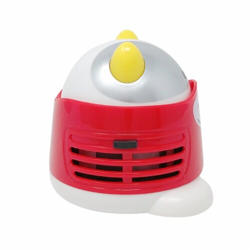Wrapables Cute Portable Mini Vacuum Cleaner for Home and Office, Cow Perspective: back