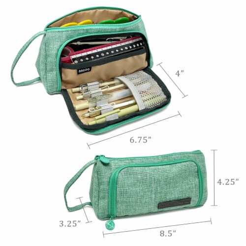 Wrapables Large Capacity Portable Pencil Pouch for Stationery