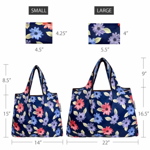 Nylon reusable online grocery bags