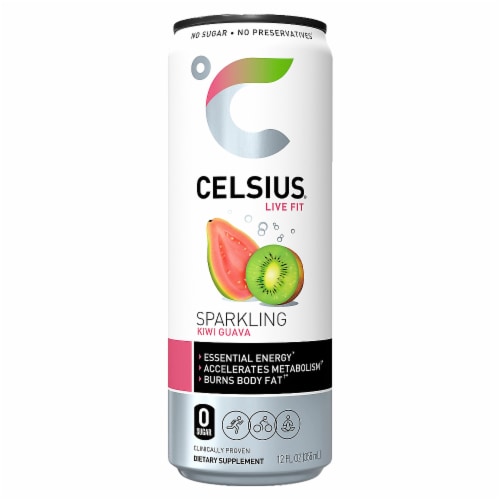 CELSIUS® Sparkling Energy Drink Variety Pack Cans Perspective: back