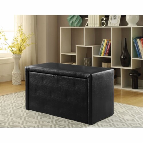 Bench and ottoman shop set