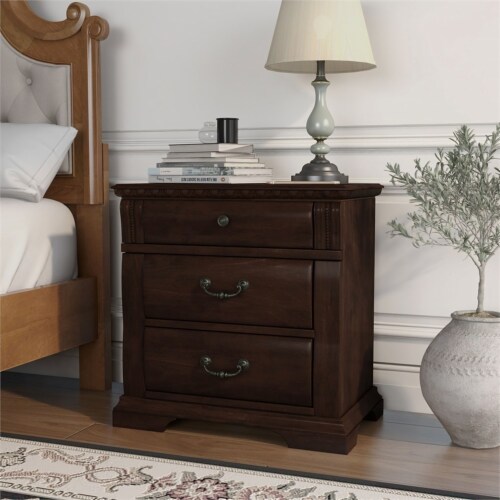 Cherry discount wood nightstands
