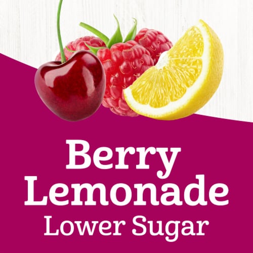 Juicy Juice Splashers Organic Juice Berry Lemonade Perspective: back