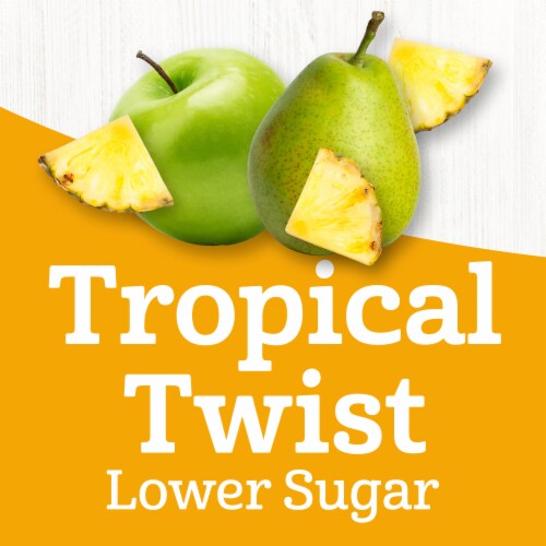 Juicy Juice Splashers Organic Juice Tropical Twist Perspective: back
