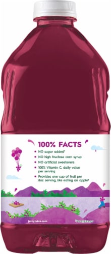 Juicy Juice Grape Juice 100% Juice Perspective: back