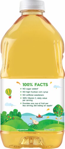 Juicy Juice® No Sugar Added 100% Apple Juice Perspective: back