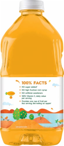 Juicy Juice Orange Tangerine Juice Orange Juice Drink Perspective: back