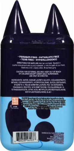 Bluey 3 in 1 Berry Scented Bubble Bath Perspective: back