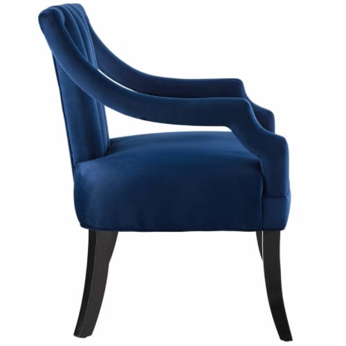 Harken Performance Velvet Accent Chair Perspective: back