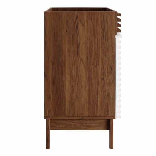 Render 30 Bathroom Vanity Cabinet-EEI-4851-WHI-WAL Perspective: back