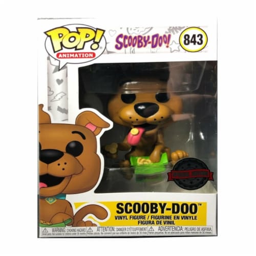 Funko Pop Animation Scooby-Doo with Snacks Special Edition Figure Dog Perspective: back