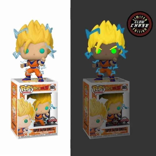 Funko Pop Dragon Ball Z Super Saiyan Goku with Energy RANDOM