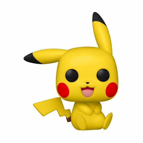 Funko POP! ® Pokemon® Sitting Pikachu Figurine Toy Perspective: back