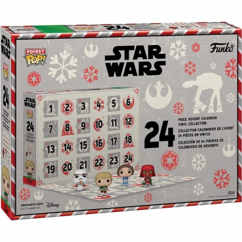 Funko Star Wars Pocket POP 2022 Advent Calendar Perspective: back