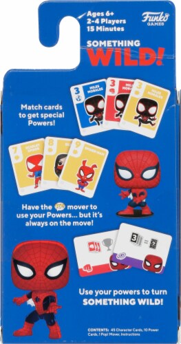 Something Wild!™ Marvel Spider-Man Card Game Perspective: back