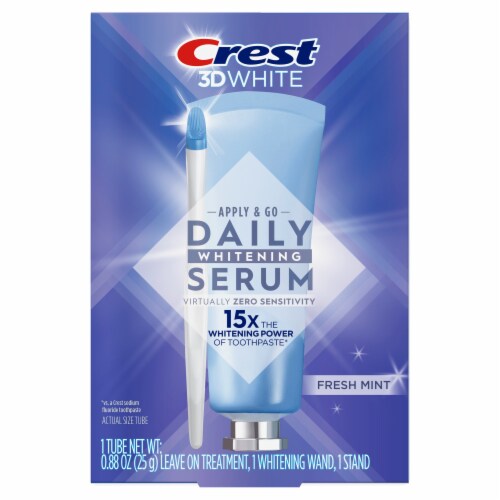 Crest Whitening Emulsions with Wand Applicator Perspective: back