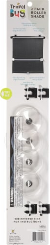 Travel Bug 2 Pack Roller Shades Perspective: back