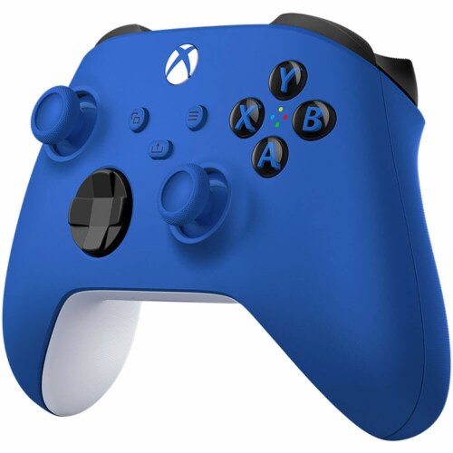 XBox Controller for Xbox Series X Xbox Series S and Xbox One - Shock Blue Perspective: back