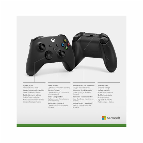 Xbox Wireless Controller - Black Perspective: back