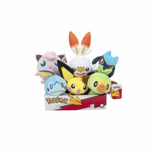 License 2 Play PO8INASSORT Pokemon 8 inch Core Assorted Plush Perspective: back