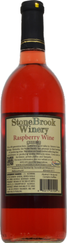 Stonebrook Winery Raspberry Wine Perspective: back