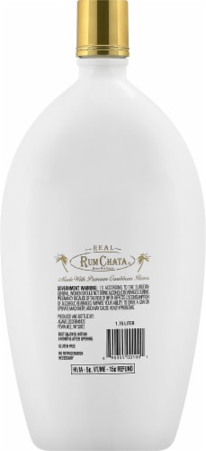 Rum Chata Caribbean Rum Cream Liqueur Perspective: back