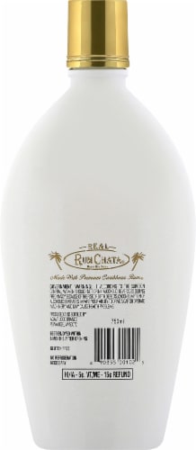 Rum Chata Caribbean Rum Cream Liqueur Perspective: back