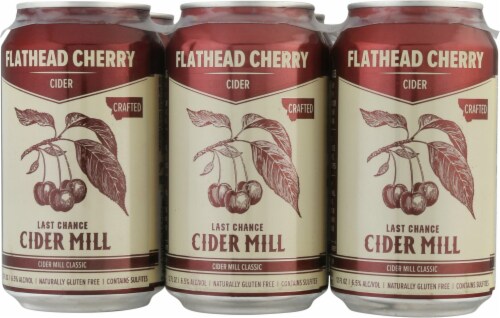 Last Chance Cider Mill Flathead Cherry Cider Perspective: back