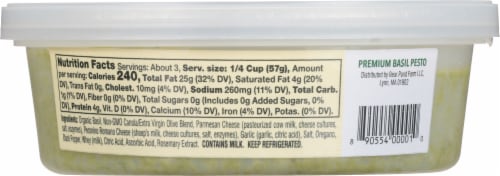 Bear Pond Farm Premium Basil Pesto Perspective: back