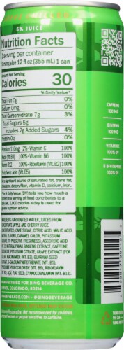 Bing Crisp™ Apple & Cherry Juice Beverage Perspective: back