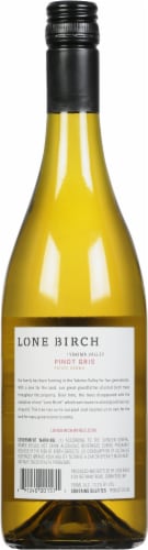 Lone Birch Yakima Valley Pinot Gris Washington State White Wine Perspective: back