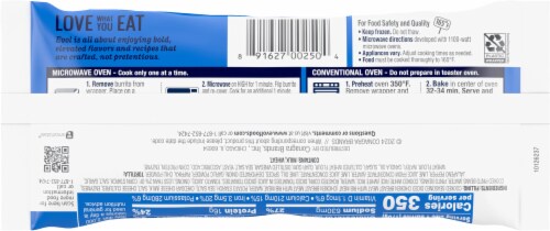 Evol.® Chicken & Cheddar Frozen Burrito Perspective: back
