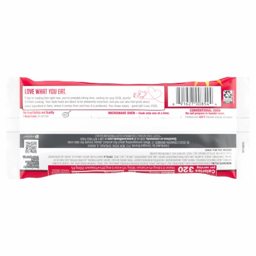 Evol Spicy Uncured Bacon And Egg Burrito Frozen Meal Perspective: back