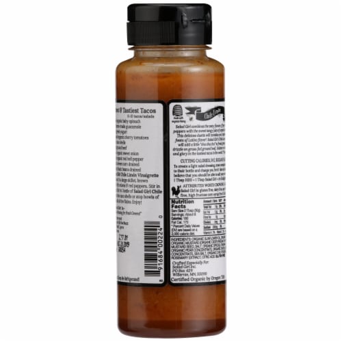 Salad Girl Chile Limon Organic Salad Dressing Perspective: back