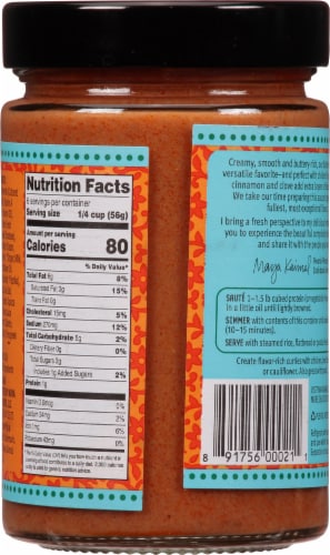Maya Kaimal® Butter Masala Mild Indian Simmer Sauce Perspective: back